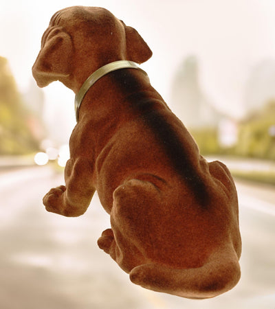 Rakso Oskar Schneider GmbH & Co. KG Original Rackso 100a Wackeldackel Wackelkopfhund Dackel Hund 29 cm Figur Made in Germany