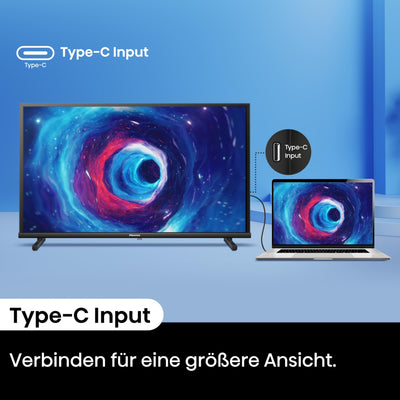 Hisense 32A5NQ 80 cm (32 Zoll) QLED Fernseher Full HD, Smart TV, Triple Tuner, AI Sports Mode, Dolby Atmos, Share to TV, Duale Positionierung, WiFi, Game & Hotel Modus, Schwarz [2024]