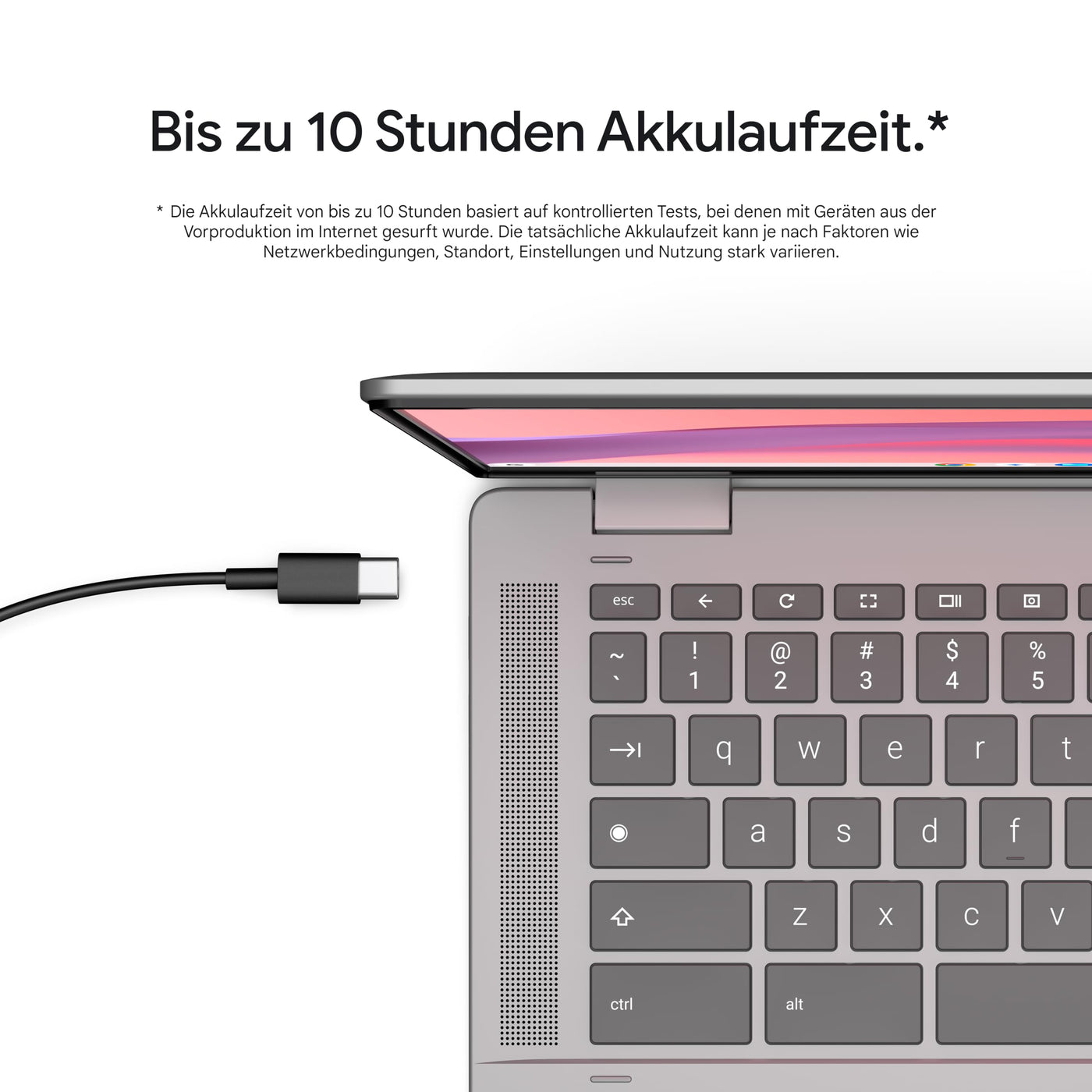 Lenovo Chromebook IdeaPad Flex 3 Convertible Laptop | 15.6" Full HD Display | Intel Celeron N4500 | 8GB RAM | 128GB eMMC | Intel UHD Grafik | ChromeOS | QWERTZ | grau | 3 Monate Premium Care