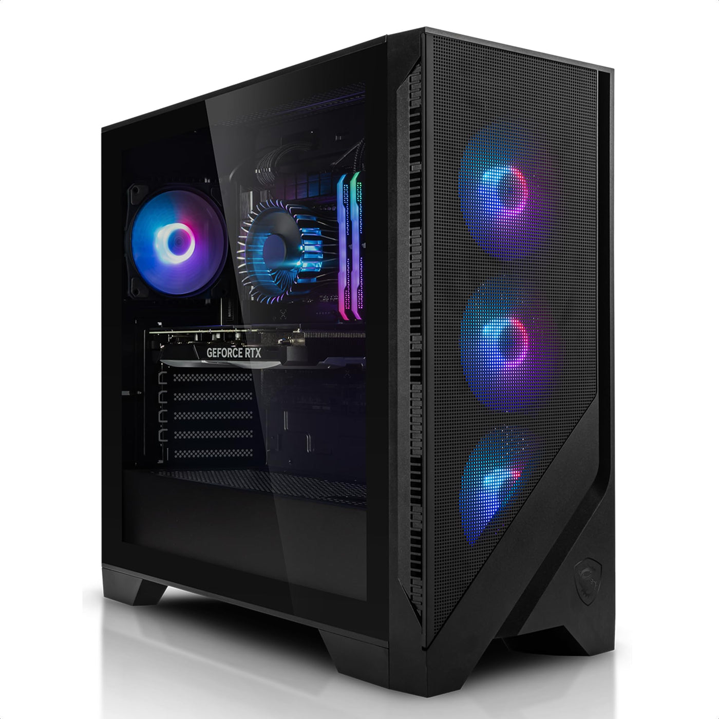 Megaport Gaming PC AMD Ryzen 7 5700X • Windows 11 • GeForce RTX 4060Ti 16GB • 32GB DDR4 • 1000GB M.2 SSD • Luftkühlung • WLAN • Gamer PC Computer Gaming Rechner