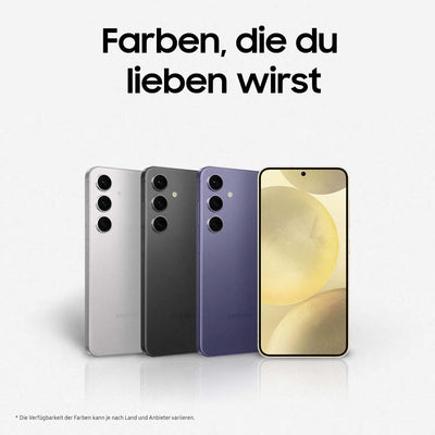Samsung Galaxy S24 AI Smartphone, Android-Handy ohne Vertrag, 8 GB RAM, 256 GB Speicher, 50-MP-Kamera, Lange Akkulaufzeit, Cobalt Violet, 3 Jahre Herstellergarantie