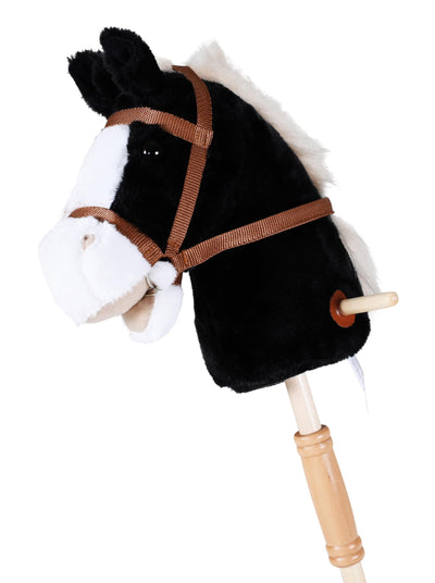 Knorrtoys 40102 - Steckenpferd "Blacky", Schwarz, 45 cm