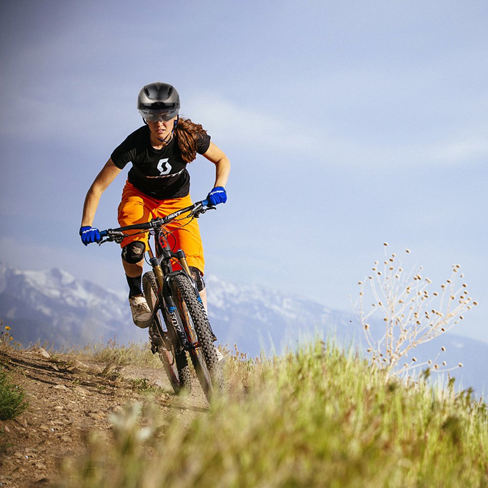 KINGLEAD Fahrradhelm,Fahrradhelm mit Magnetische Schutzbrille Fahrradhelme Einstellbarer Radhelm Rennradhelm für Erwachsenen Herren Damen Fahrradhelm MTB Mountainbike Helm