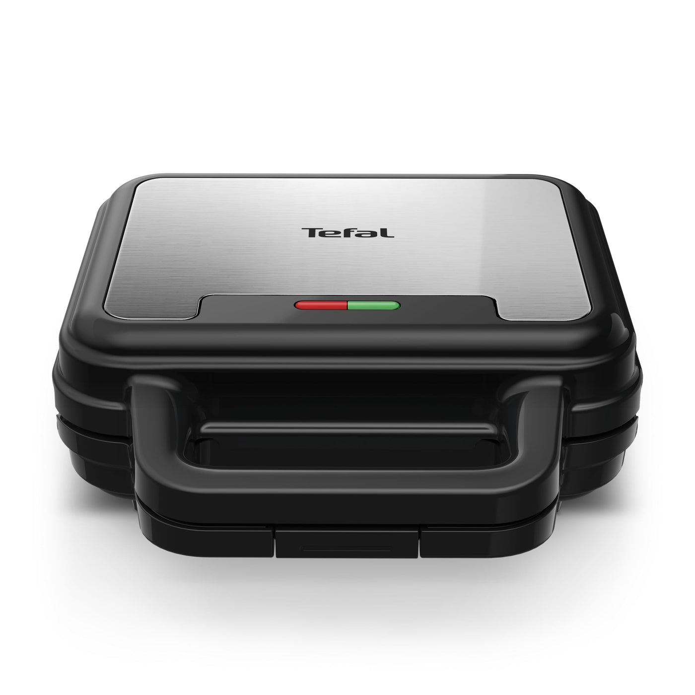 Tefal Ultracompact 3-in-1 Sandwich-Waffel-Panini Kombigerät, Antihaftbeschichtung, wärmeisolierter Griff, Edelstahl/Schwarz, SW383D10