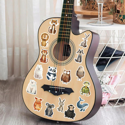 100 Stück Sticker Tiere, Aufkleber Kinder, Wasserfeste Tier Sticker, Kreatives DIY für Laptop, Mobiltelefon, Skateboard, Gepäck & mehr