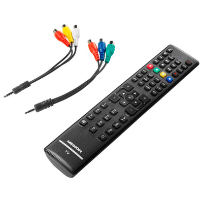 MEDION E11909 (MD 20059) 47 cm (19 Zoll), 768p, HD Fernseher mit DVD-Player (perfekt für Camping Wohnmobil LKW Garten, 12V KFZ Car-Adapter, Triple Tuner Receiver)