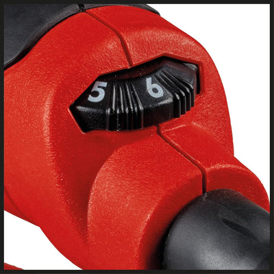 Einhell Exzenterschleifer TC-RS 425 E (425 W, Schleifteller Ø 125 mm, max. Schwingzahl 26.000 min-1, Schwingkreis 2,5 mm, inkl. Schleifpapier je 1x P60, P80, P120)