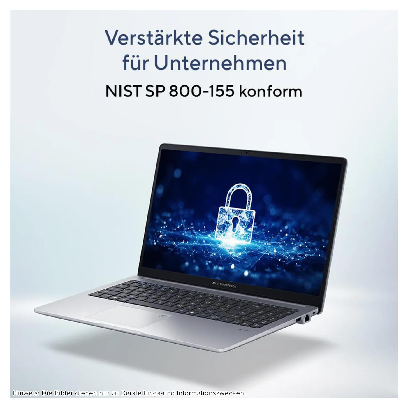 ASUS ExpertBook P1 Business Laptop, Intel Core i5-13420H, 16 GB DDR5 RAM, 1 TB PCIe SSD, 15.6" FHD (1920x1080) Display, Intel UHD Graphics, QWERTZ Numerische Tastatur, Windows 11 Pro, Grau