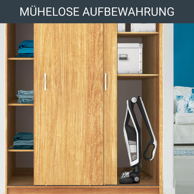 Rowenta RH6737 Dual Force 2-in-1 kabelloser Akku-Stabstaubsauger | integrierter Handstaubsauger | klappbarer Griff | sehr leicht – nur 2,5 kg | LED-Beleuchtung | Weiß