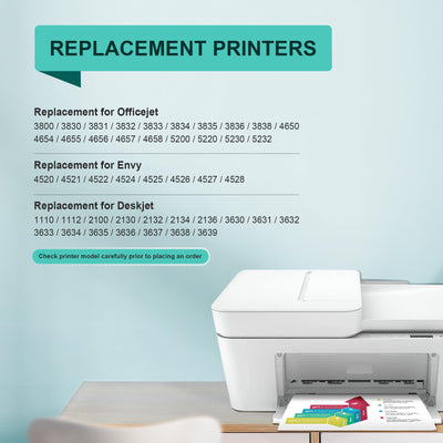 LOFBLAT 302 302 XL Multipack Druckerpatronen Schwarz Ersatz für HP 302 XL patronen 302XL für HP Envy 4525 4520 4522 4527 DeskJet 3630 3636 3638 3639 1110 2130 3633 OfficeJet 3831 3830 3833 5220 5230