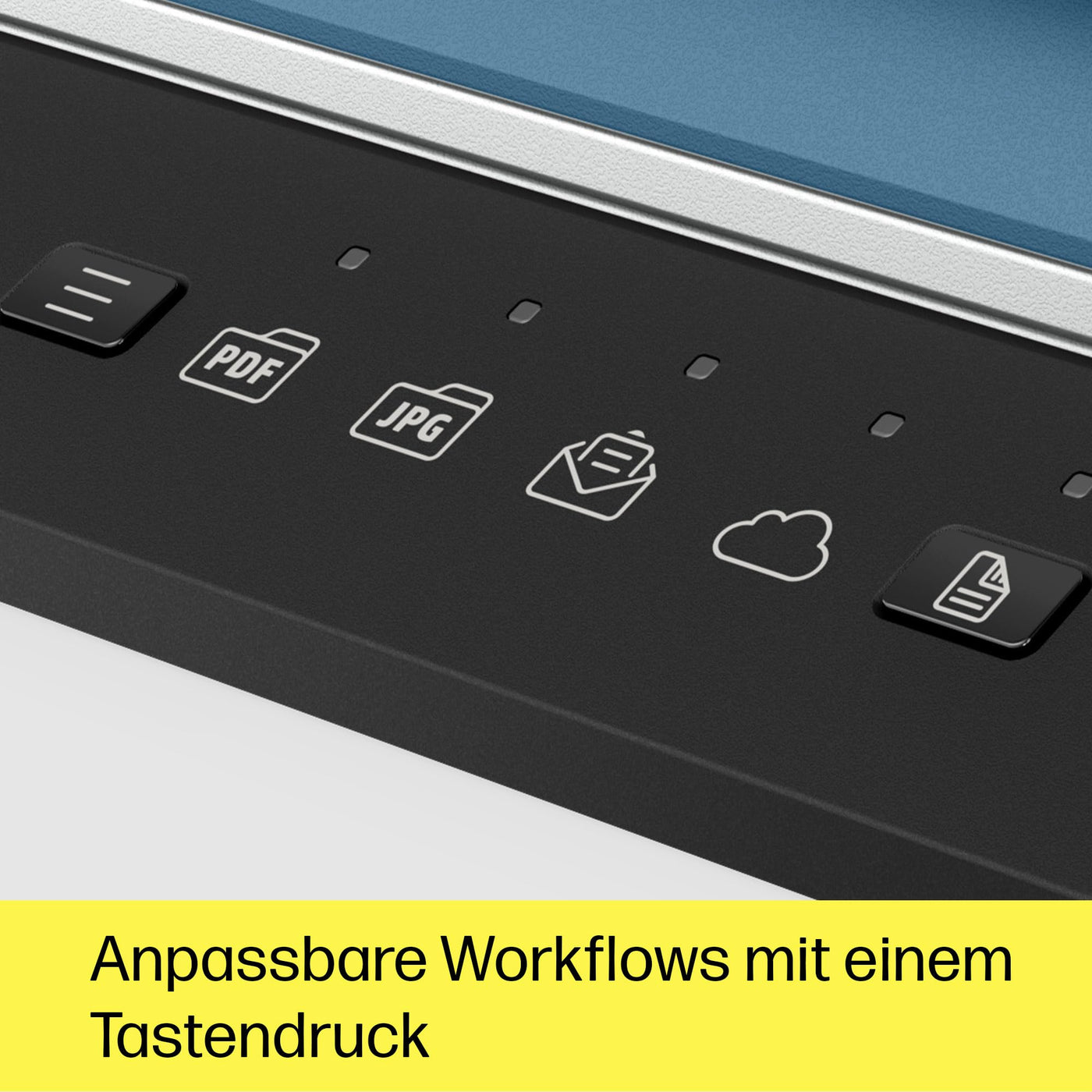 HP ScanJet Pro 3600 f1, Scanner, Flachbett, 60-Blatt ADF, USB, bis zu 3.000 Seiten täglich, EIN-klick-Kurzbefehle