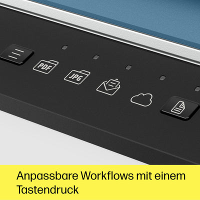 HP ScanJet Pro 3600 f1, Scanner, Flachbett, 60-Blatt ADF, USB, bis zu 3.000 Seiten täglich, EIN-klick-Kurzbefehle