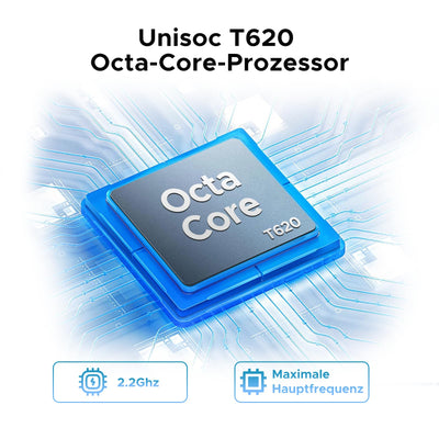 DOOGEE T36 Android 15 Tablet 12 Zoll, 32GB+256 GB/2TB TF, 2,4K 90Hz Display Tablet mit SIM Card Slot, WidevineL1, T620 Octa-Core, 8800mAh Tablets, Dual 4G LTE+5G WiFi, Face ID/BT5.0/OTG