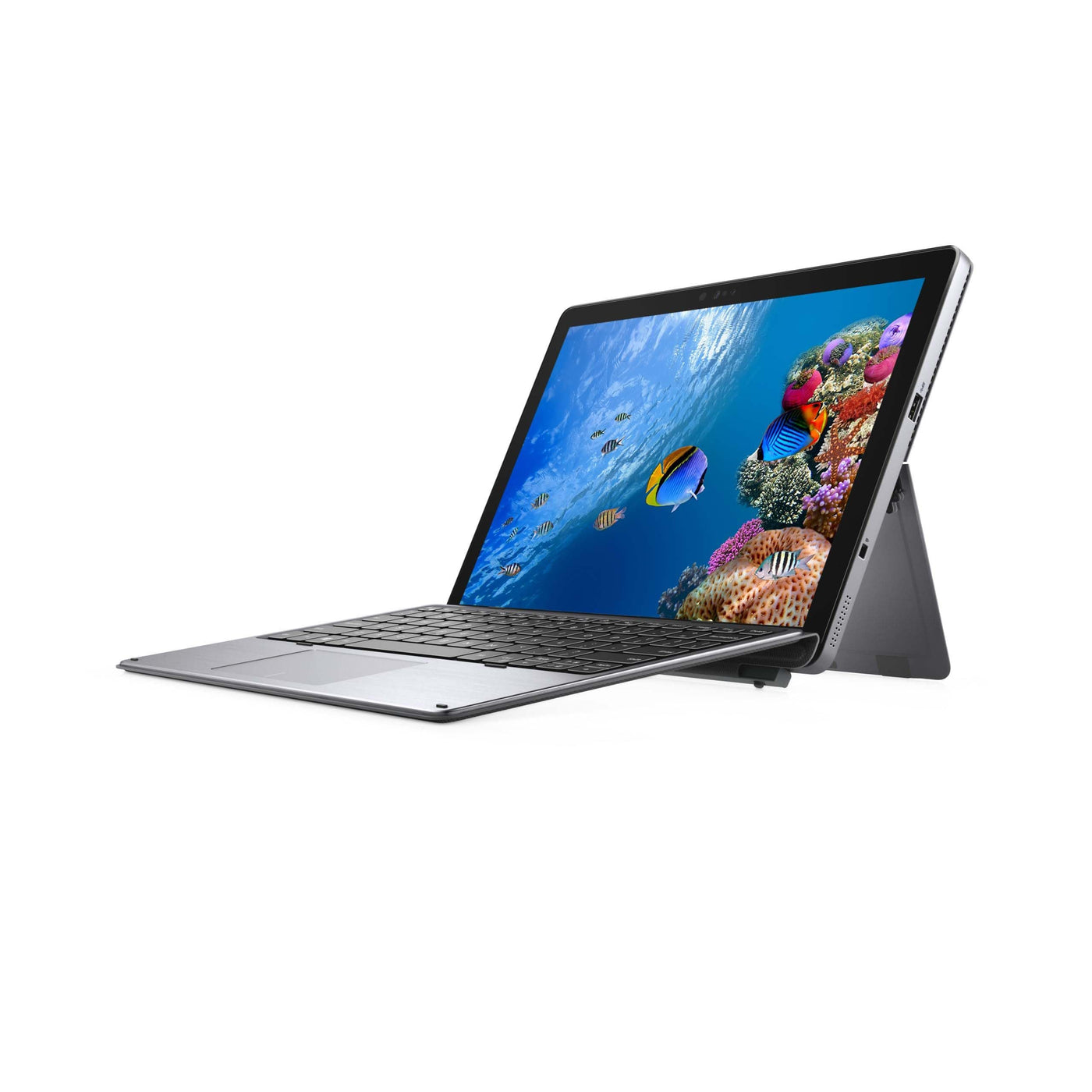 Dell Latitude 7200-2in1 Touchscreen Business Laptop, 12.3" FHD Notebook, Intel Core i5-8365, 16 GB RAM, 256 GB SSD, Amerikanische Tastatur, Win 10 Pro (Generalüberholt)