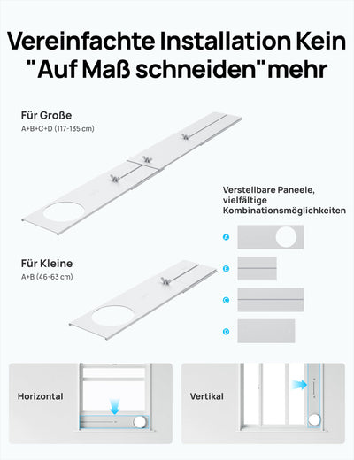 Dreo Tragbare Klimaanlagen, 12.000 BTU Klimaanlage für Schlafzimmer mit abflussfreier Kühlung, APP/Stimme/Fernbedienung, 24h Timer mit Ventilator & Luftentfeuchter, AC516S