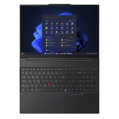 Lenovo ThinkPad E16 Gen 3 21ST - 180°-Scharnierdesign - AMD Ryzen 7 250/3.3 GHz - Win 11 Pro - Radeon 780M - 16 GB RAM - 512 GB SSD 40.6 cm (16") IPS 1920 x 1200 - Wi-Fi 6E, Bluetooth - Schwarz