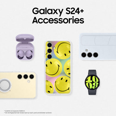 Samsung Galaxy S24+ AI Smartphone, Android-Handy ohne Vertrag, 12 GB RAM, 512 GB Speicher, 50-MP-Kamera, Lange Akkulaufzeit, Amber Yellow, 3 Jahre Herstellergarantie