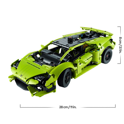 LEGO 42161 Technic Lamborghini Huracán Tecnica Spielzeugauto-Modellbausatz, Rennwagen-Bauset für Kinder, Jungen, Mädchen und Motorsport-Fans, Auto-Geschenk zum Sammeln