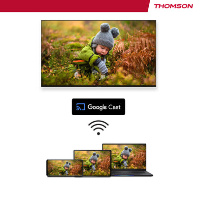 Thomson 32 Zoll (81cm) Google TV FHD Sprachsteuerung Smart TV - 32FG2S14-2024