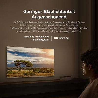 Xiaomi F, 55 Zoll (140 cm), 4K UHD, Smart TV, Fire TV, Triple Tuner DVB-C/S/S2/T/T2,HDR10, MEMC,Game Boost mode 120Hz, Sprachsteuerung mit Alexa, 2GB+32GB, Kompatibel mit Apple AirPlay
