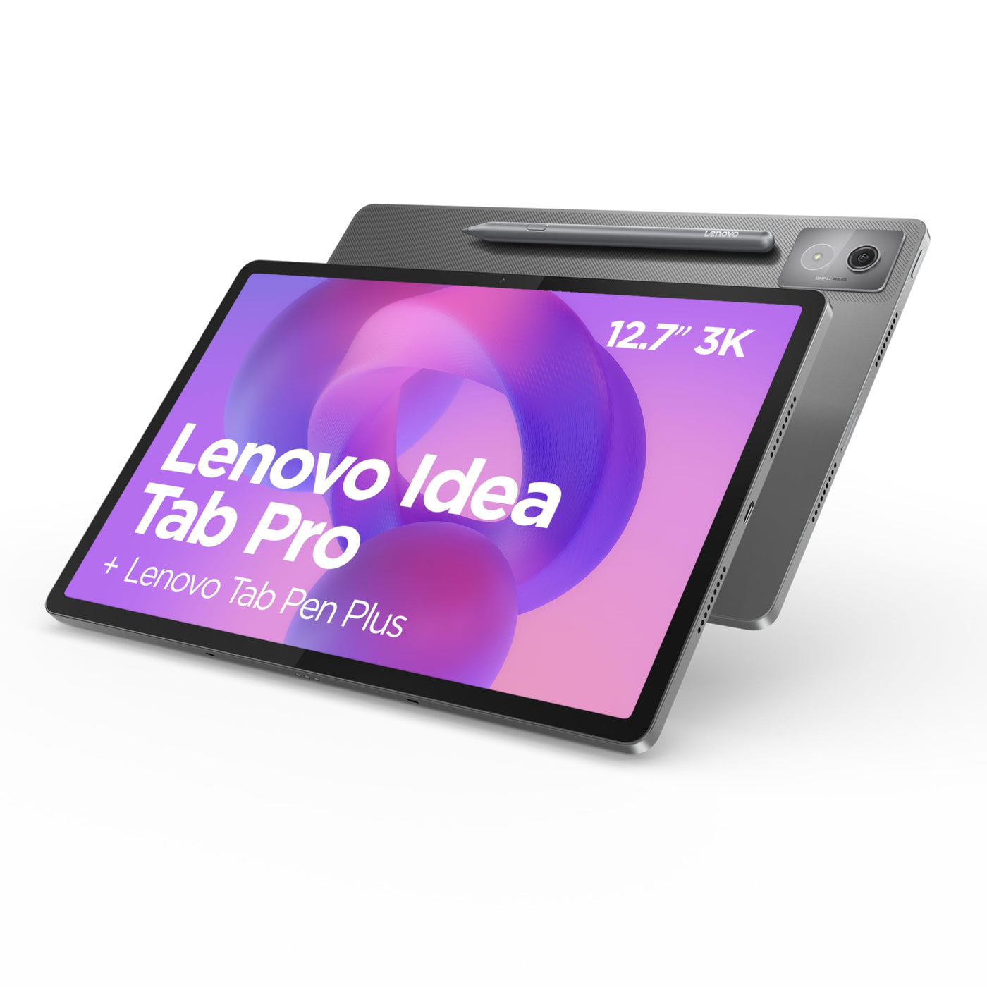 Lenovo Idea Tab Pro Tablet | 12.7" 3K Display | MediaTek Dimensity 8300 | 8GB RAM | 256GB eMMC | Android 14 | Luna Grey | inkl. Tab Pen Plus