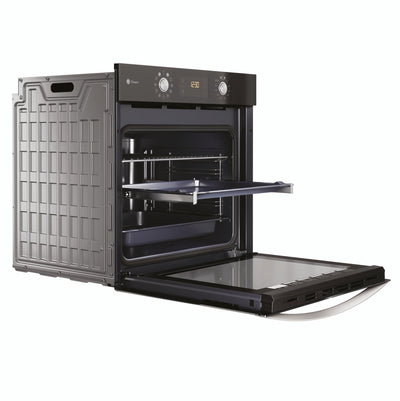 Privileg PBWK3 JH8S BLG Einbau-Backofen mit Hydrolyse und Dampffunktionen/ 71 l/Hydrolyse/CLICK und CLEAN/Multi-Level-Kochen/Pizzafunktion/Freasy Cook