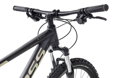 Axess Brash Mountainbike | MTB-Hardtail | 16-Gang Schaltung | Hydraulische Scheibenbremsen, Farbe:matt Black, Rahmengröße:14 Zoll, Laufradgröße:27.5 Zoll