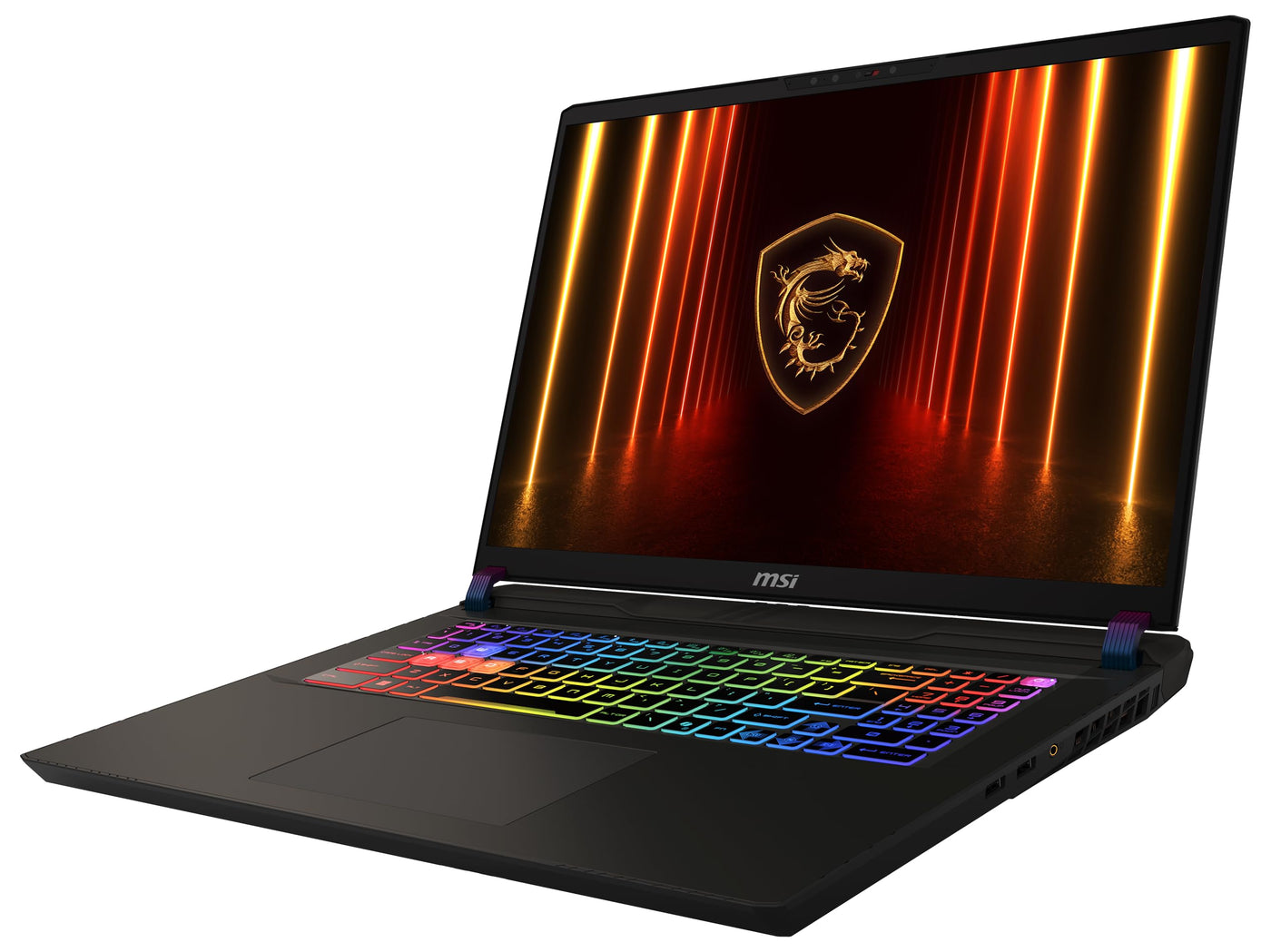 MSI Vector 17 HX AI Gaming-Laptop, 17" QHD+ 240 Hz Display, Intel Core Ultra 9 275HX, NVIDIA GeForce RTX 5080, 32 GB RAM, 2 TB SSD, Windows 11 Home, QWERTZ Tastatur, Cosmos Grau, A2XWIG-040