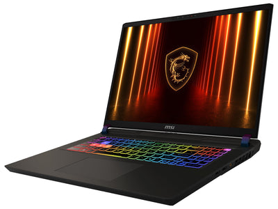MSI Vector 17 HX AI Gaming-Laptop, 17" QHD+ 240 Hz Display, Intel Core Ultra 9 275HX, NVIDIA GeForce RTX 5080, 32 GB RAM, 2 TB SSD, Windows 11 Home, QWERTZ Tastatur, Cosmos Grau, A2XWIG-040