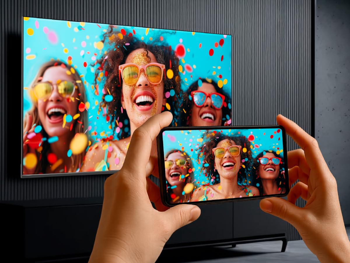 DYON Movie Smart 65 VX - 65 Zoll (164 cm) 4K UHD Smart TV mit Triple Tuner (DVB-C/-S2/-T2), App Store, Prime Video, Netflix, YouTube, DAZN, Disney+, waipu.tv, Hotelmodus