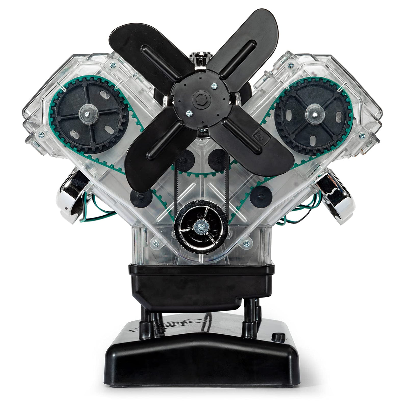 Franzis 67114 große Technikbausatz V8-Motor: Baue den legendären V8-Motor nach und erlebe was hinter der Technik steckt!