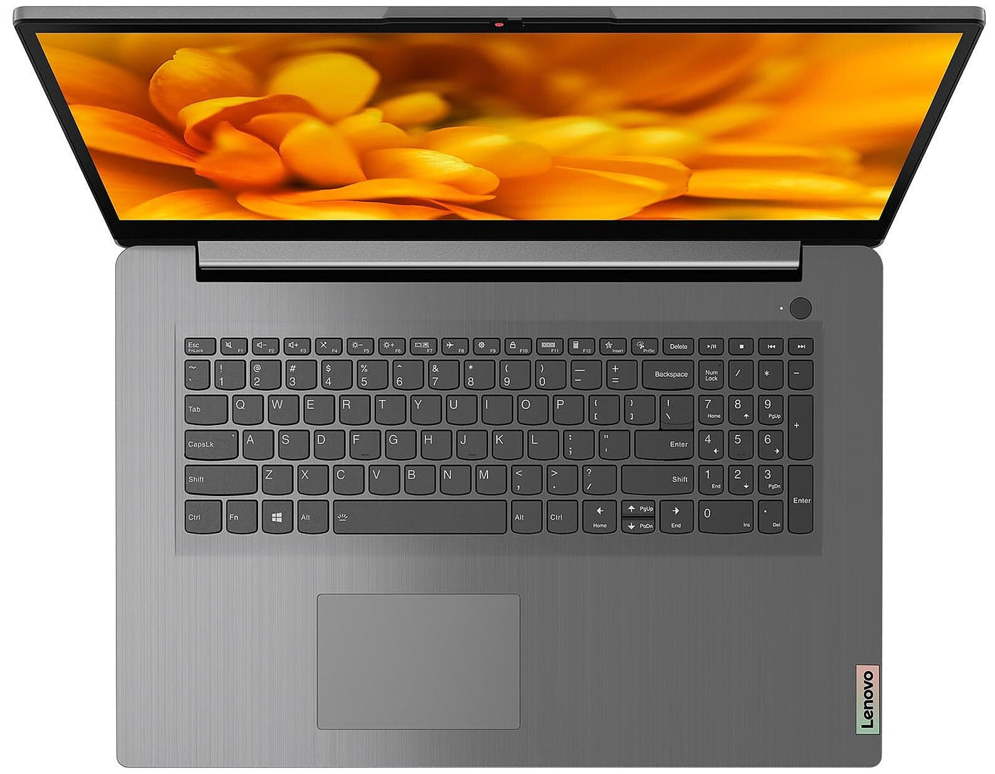 Lenovo IdeaPad3 i7 17,3 Zoll IPS FullHD Notebook - Intel Core i7 1255U, 10 Kerne, 4.70 GHz, 24 GB DDR4, 1000 GB SSD, Intel Iris Xe, HDMI, Webcam, BT, USB-C/3, WLAN, Windows 11 Prof, MS Office - #8217