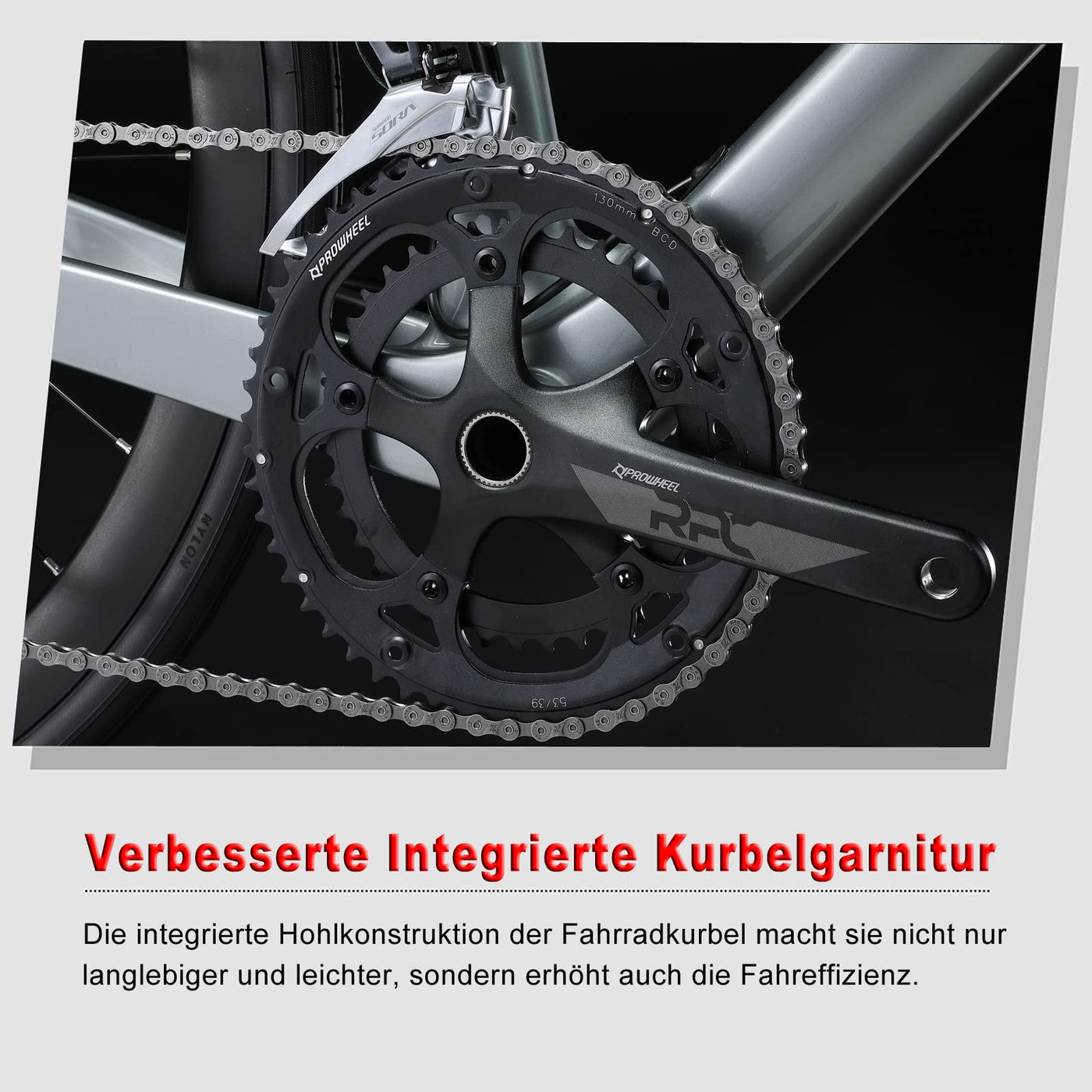 KABON Gravel Bike Rennrad Carbon, 28 Zoll Rennrad 40c Reifen Carbon Rahmen Gabel und Sattelstütze mit 18 Gänge, Integrierter Carbon-Lenker Scheibenbremse rennrad Herren Damen