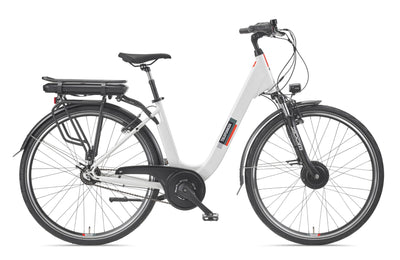 TELEFUNKEN E-Bike Damen 28 Zoll, Elektrofahrrad Frontmotor, 7-Gang Nabenschaltung, V-Bremsen, Pedelec Citybike inkl. Fahrradschloss, RC845 Multitalent
