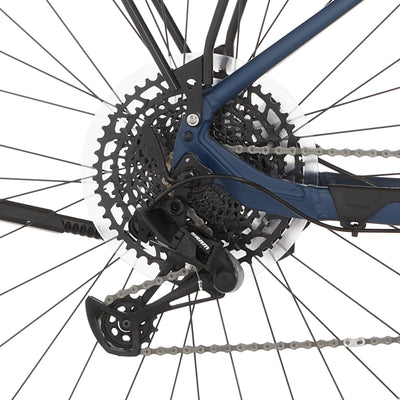 FISCHER E-Bike Trekking VIATOR 8.0i, Elektrofahrrad für Damen und Herren, RH 45 cm, Mittelmotor 90 Nm, 36 V Akku, sattblau