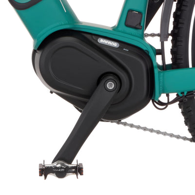 FISCHER E-Bike ATB Terra 4.0i Elektrofahrrad für Damen und Herren, RH 50, Mittelmotor 80 Nm, 36 V Akku, Adventure Green matt