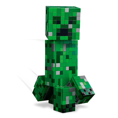 LEGO Minecraft Der Creeper - Gamer Spielzeug -Bewegliche Actionfigur - Interaktives Spielset mit TNT-Element - Kinder DIY Deko - Gaming Geschenk für Jungen, Mädchen & Teenager ab 10 Jahren - 21276