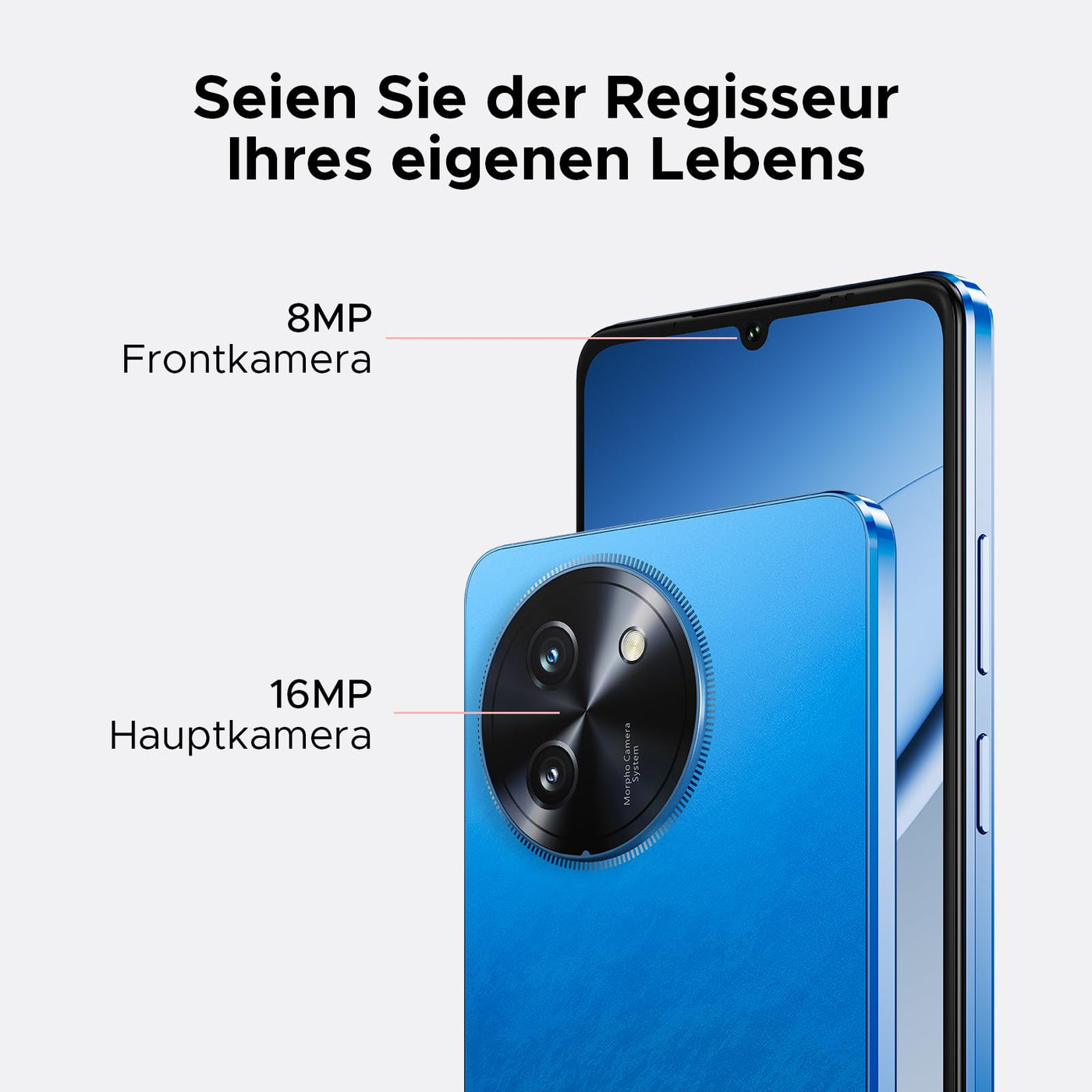 DOOGEE Note 59 5G Smartphone Ohne Vertrag Android 15, 32GB+128GB/2TB TF, 6250mAh, 6.75" HD+ 120Hz, T8200 Octa Core Handy Günstig, 16MP+8MP, Dual SIM Simlockfreie Handys, OTG, GPS, Face ID/NFC