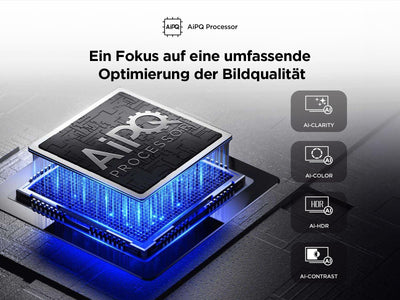 TCL 55V6C 55 Zoll Direct LED TV, 4K HDR Fernseher, Smart TV mithilfe von Google TV (Dolby Audio, Motion Clarity, Kompatibel mit Google Assistant & Alexa)