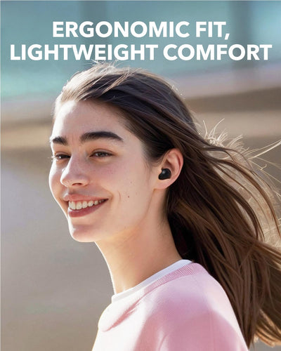 soundcore A30i von Anker, Kabellose Kopfhörer, Smartes Noise Cancelling, Ultra-Geräuschunterdrückung, Edles Lippenstift-Design, Leicht und bequem, Klarer Sound, 15h mit ANC, IP54, Bluetooth 5.4