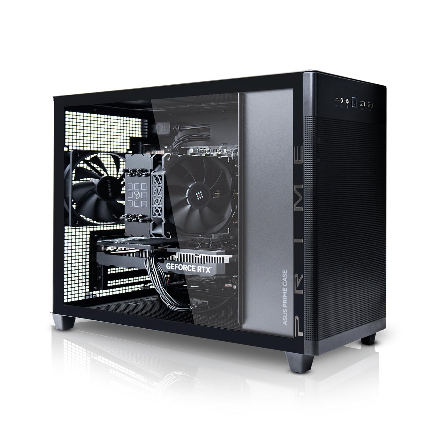 SYSTEMTREFF Mini PC Intel Core i5-14600K 14x5.3GHz | UHD 770 4K HDMI DX12 | 1TB M.2 NVMe | 16GB DDR4 RAM | WLAN Silent Desktop Computer Rechner für Büro Business Multimedia