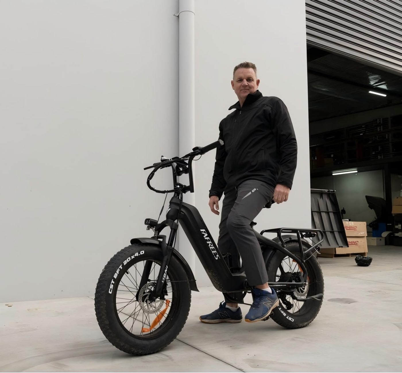 Fafrees F20 Master ebike 20 * 4.0 Zoll, Elektrofahrräder 48V 22.5Ah Akku, Carbonfaserrahmen e Bike Herren Damen 60N.m Motor, Pedelec Fahrradlast 150KG (Schwarz)