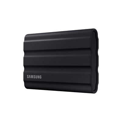 Samsung Portable SSD T7 Shield, 1 TB, USB 3.2 Gen.2, 1.050 MB/s Lesen, 1.000 MB/s Schreiben, Robuste externe Festplatte Outdoor für Mac, PC und Smartphone, Schwarz, MU-PE1T0S/EU