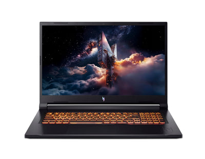 acer Nitro V 17 AI (ANV17-41-R0BS) Gaming Laptop, 17" FHD IPS 144Hz Display, AMD Ryzen 7 260, 16 GB RAM, 1 TB SSD, NVIDIA GeForce RTX 5060, Windows 11, QWERTZ Tastatur, schwarz