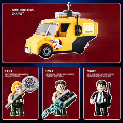 Lumibricks Mitternachtliche Geistervilla Klemmbausteine mit Beleuchtung 2617PCS, Leichten Mängeln in der Bedienungsanleitung – Funktionsfähiges Baustein-Set,L9092