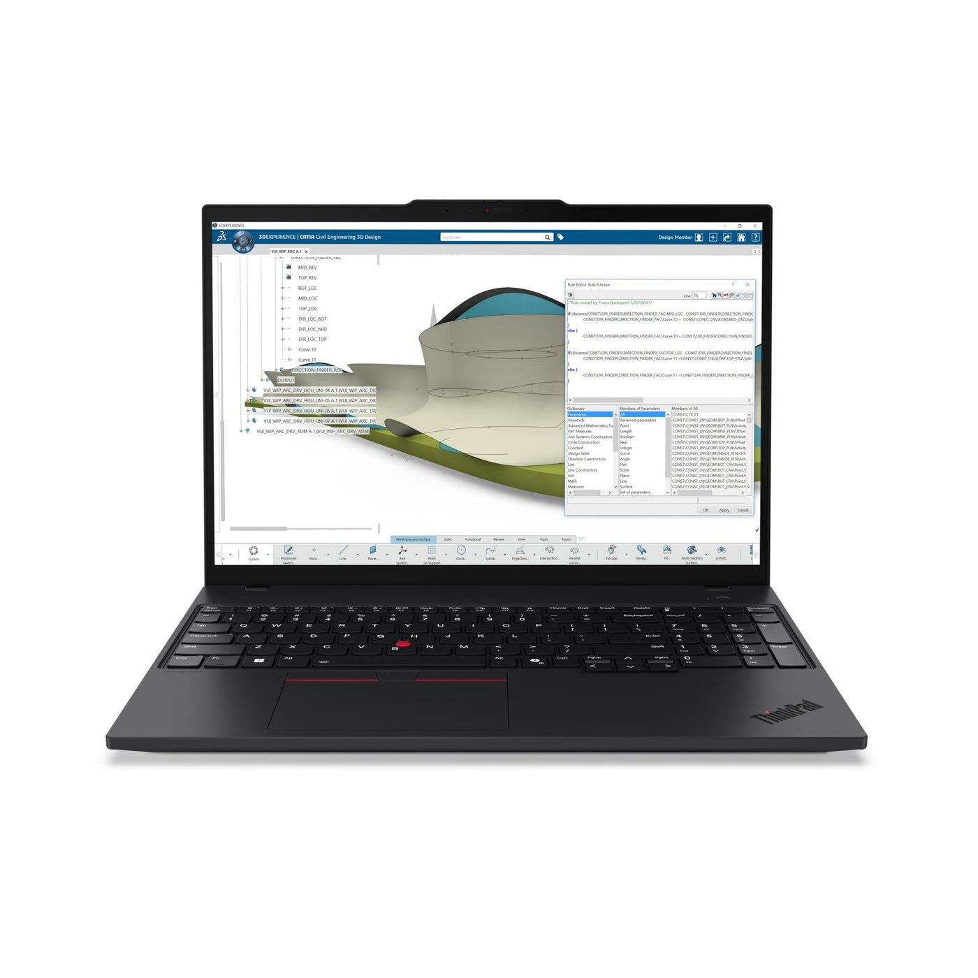 Lenovo ThinkPad P16s Gen 4 21RX - 180° - AMD Ryzen AI 9 HX PRO 370 / 2GHz - AMD PRO - Win 11 Pro - Radeon 890M - 64GB RAM - 1TB SSD 40.6 cm (16") IPS 1920 x 1200 - Wi-Fi 7, Bluetooth - 5G