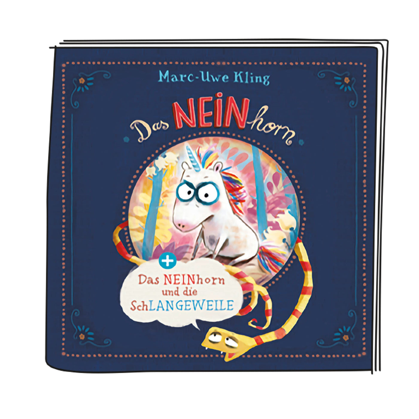 tonies Hörfiguren für Toniebox, Das NEINhorn & Das NEINhorn und die SchLANGEWEILE, Hörbuch für Kinder ab 4 Jahren, Spielzeit ca. 45 Minuten