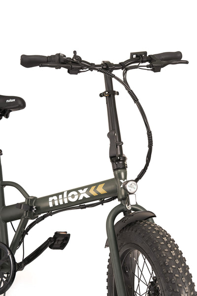 Nilox, E-Bike X8 Plus, Elektrofahrrad mit Tretunterstützung, 70 km Autonomie, 36 V - 250 W Brushless High Speed