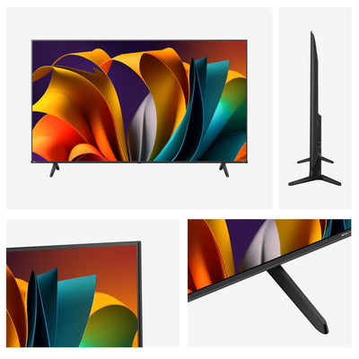 Hisense 43E6NT 108cm (43 Zoll) Fernseher, 4K UHD Smart TV, Precision Colour, HDR, Dolby Vision, 60Hz, Triple Tuner DVB-C/S/S2/T/T2, WiFi, HDMI 2.1, Bluetooth, Alexa Built-in, Schwarz, [2024]