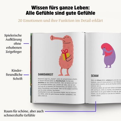 Ein gutes Gefühl: Gefühlstagebuch für Kinder. Gefühle verstehen - Achtsamkeit lernen - Tagebuch schreiben. Mit Aufklebern und Bastelideen